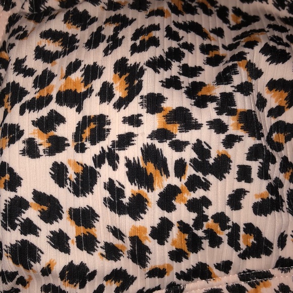 Pink and orange cheetah top - Picture 5 of 5